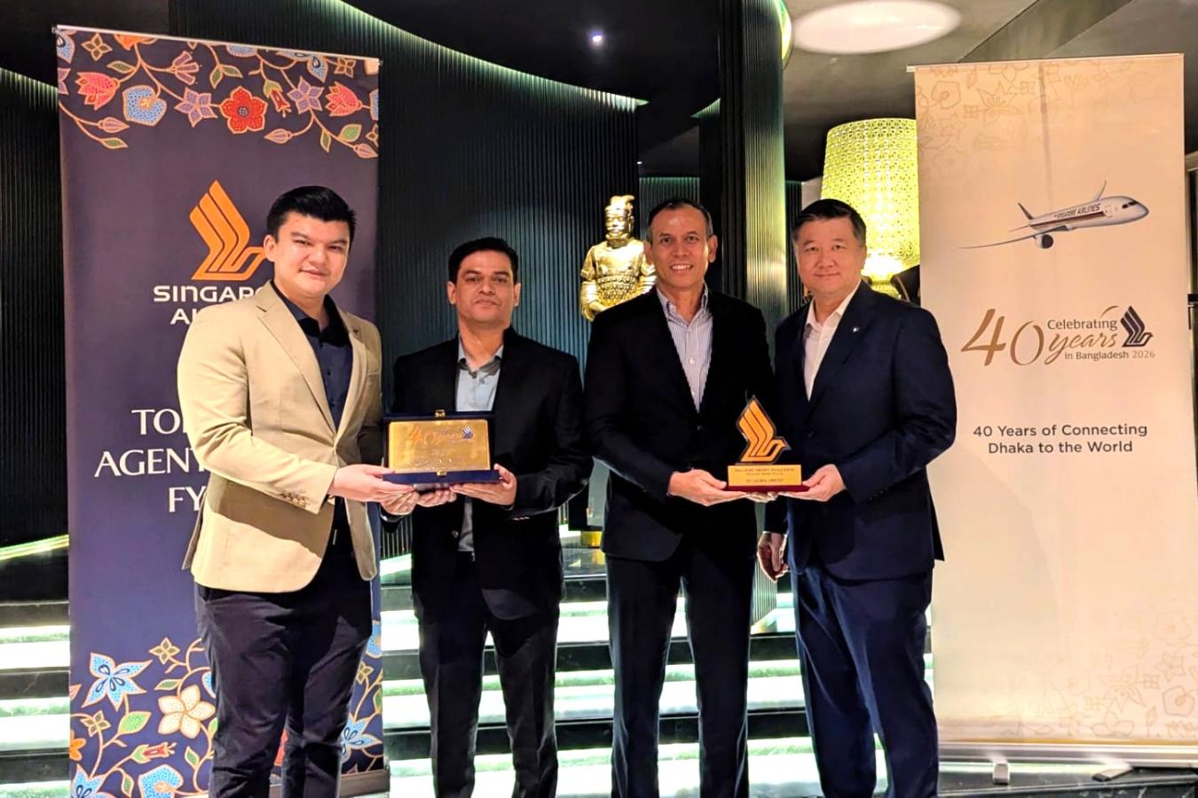 EFL Global Bangladesh has been recognized by Singapore Airlines Bangladesh